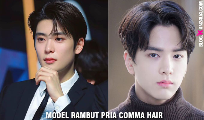 model rambut pria 2022 comma hair